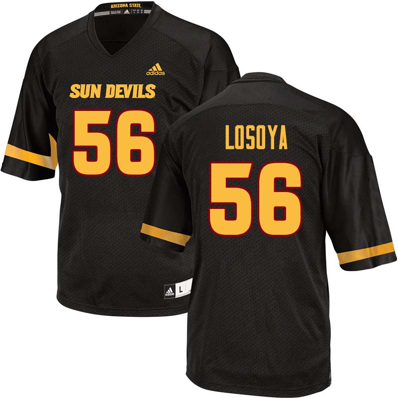 Men #56 Alex Losoya Arizona State Sun Devils College Football Jerseys Sale-Black - Click Image to Close